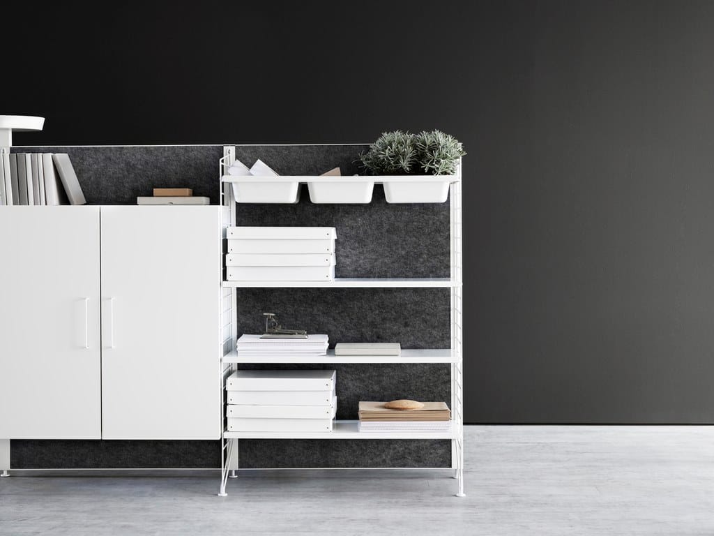 Звукопоглощающая офисная перегородка из полиэстера String Furniture Works ARCH-00147671 - Вид №2