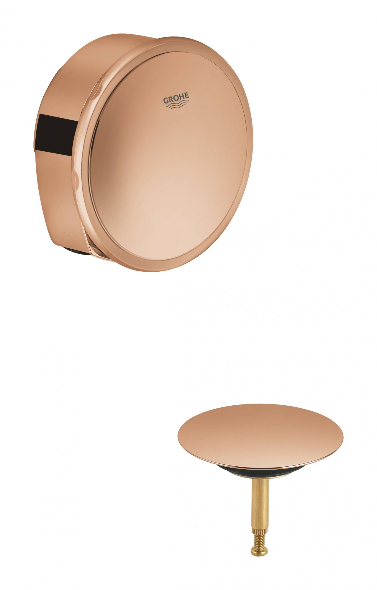 Наливной, сливной и переливной гарнитур GROHE Talentofill, теплый закат матовый (19952DA0)