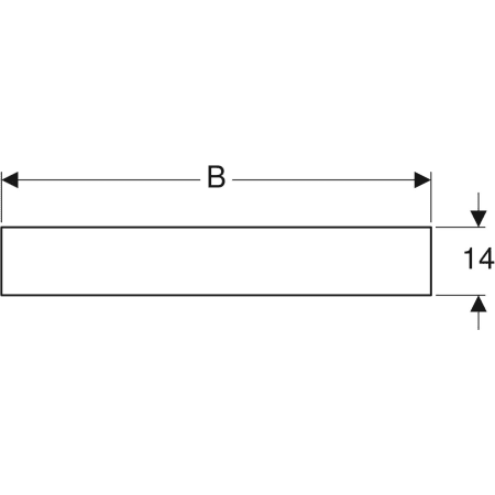 GEBERIT 500.572.JJ.1 Зеркало с подсветкой Geberit Citterio  - Вид №2