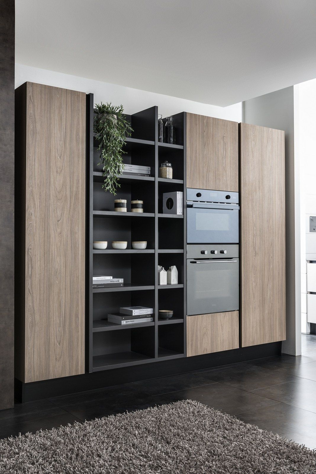 Встроенная ламинированная кухня с полуостровом Floritelli Cucine Prima ARCH-00006565 - Вид №3