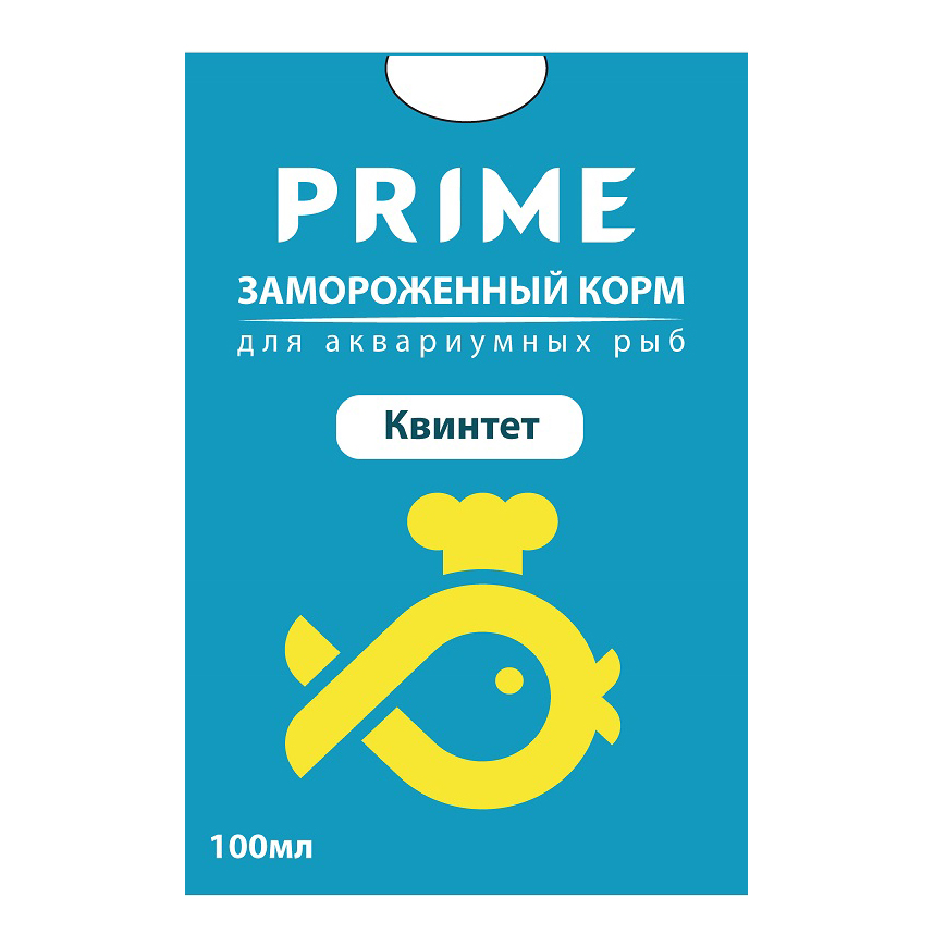 ПР0044915 Корм для рыб Квинтет в блистере 100мл PRIME  - Вид №1