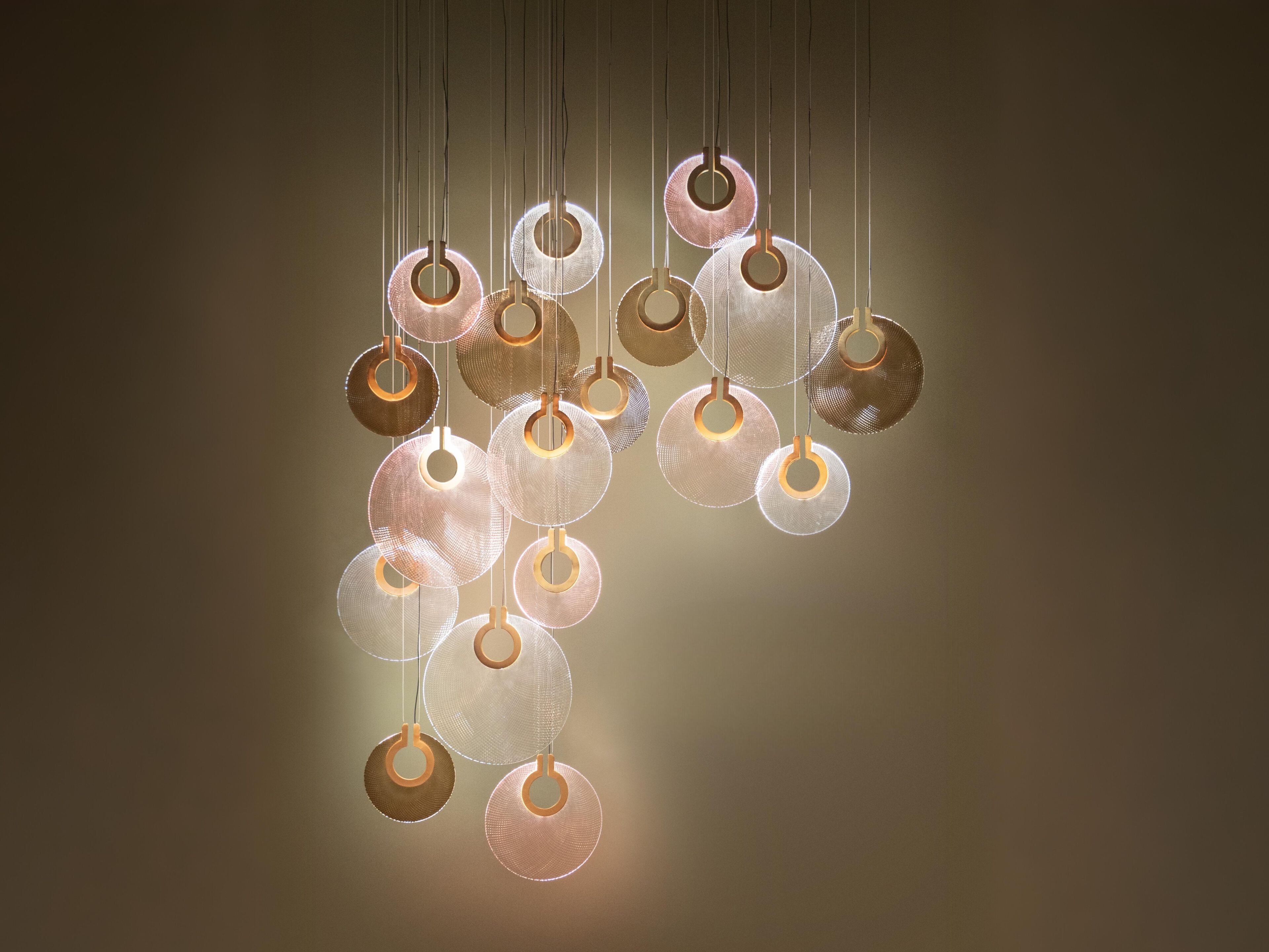 Стеклянный светодиодный подвесной светильник Euroluce Lampadari Коралл ARCH-00021969 - Вид №1