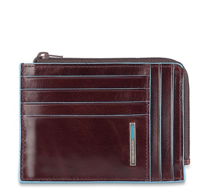 PU1243B2R/MO Кошелек Piquadro Blue Square 