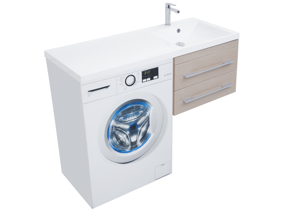 Тумба с раковиной Aquanet Нота 120 R светлый дуб 0017148500239568 - Вид №4