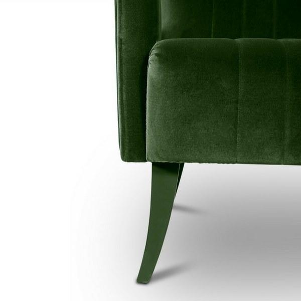 BRABBU Кресло с обивкой из ткани с подлокотниками Davis sun-id-1383090 - Вид №6