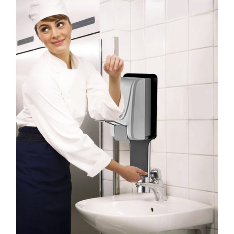 ARDE-1366B Cтойка с локтевым дозатором для антисептика и мыла 10.9 кг
Порошковая покраска Santreyd  - Вид №2