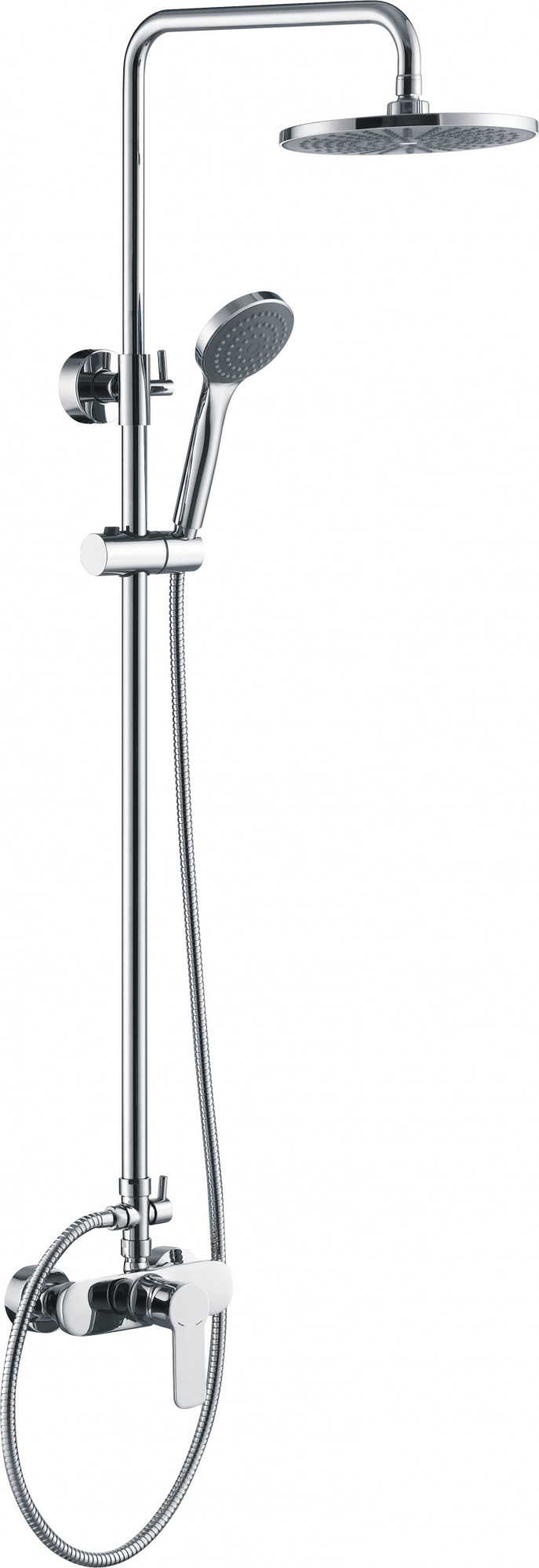 HB2411 Душевая система , хром Haiba 