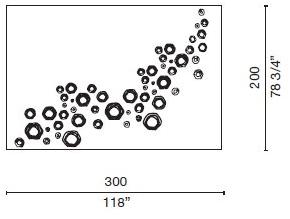 Cappellini Ковер из новозеландской шерсти и натурального волокна  Mcp_9  - Вид №3