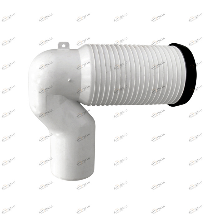 Отводной отвод регулируемый для унитаза S-OR, без соединения, с винтом для настенного крепления  Complementos desagüe NOKEN 100044274  WHITE 