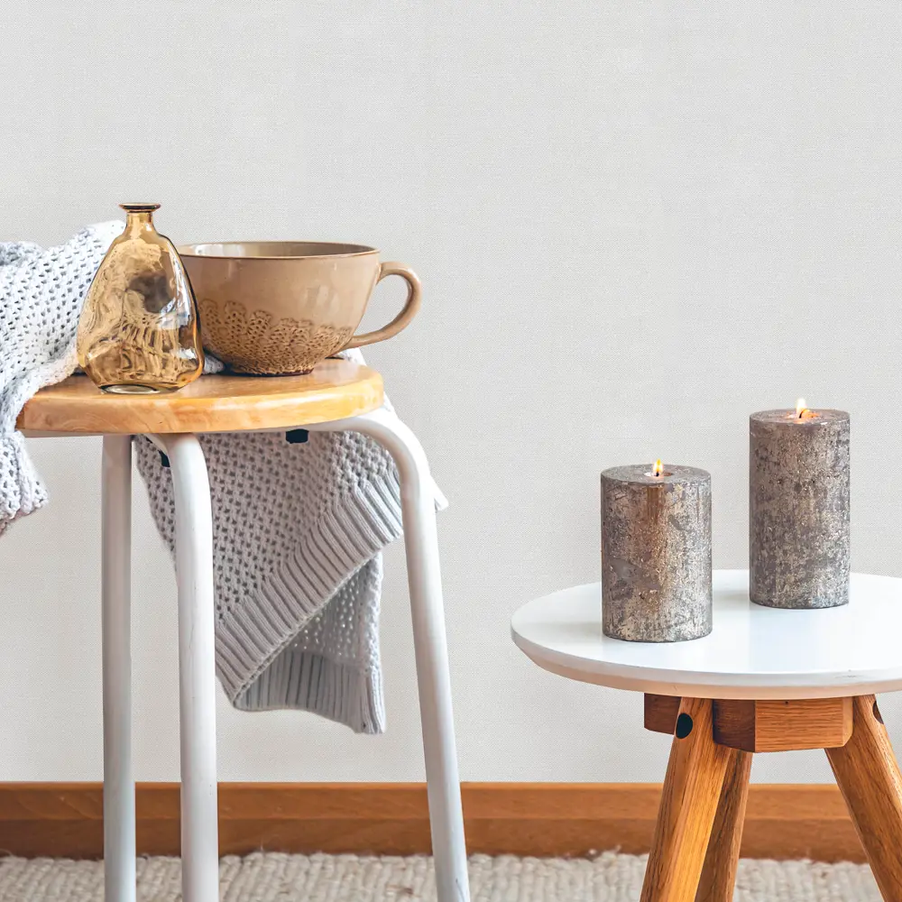 Московская обойная фабрика Рондо: Белые текстурированные обои для стен 89369361 STLM-1493658 - Вид №2