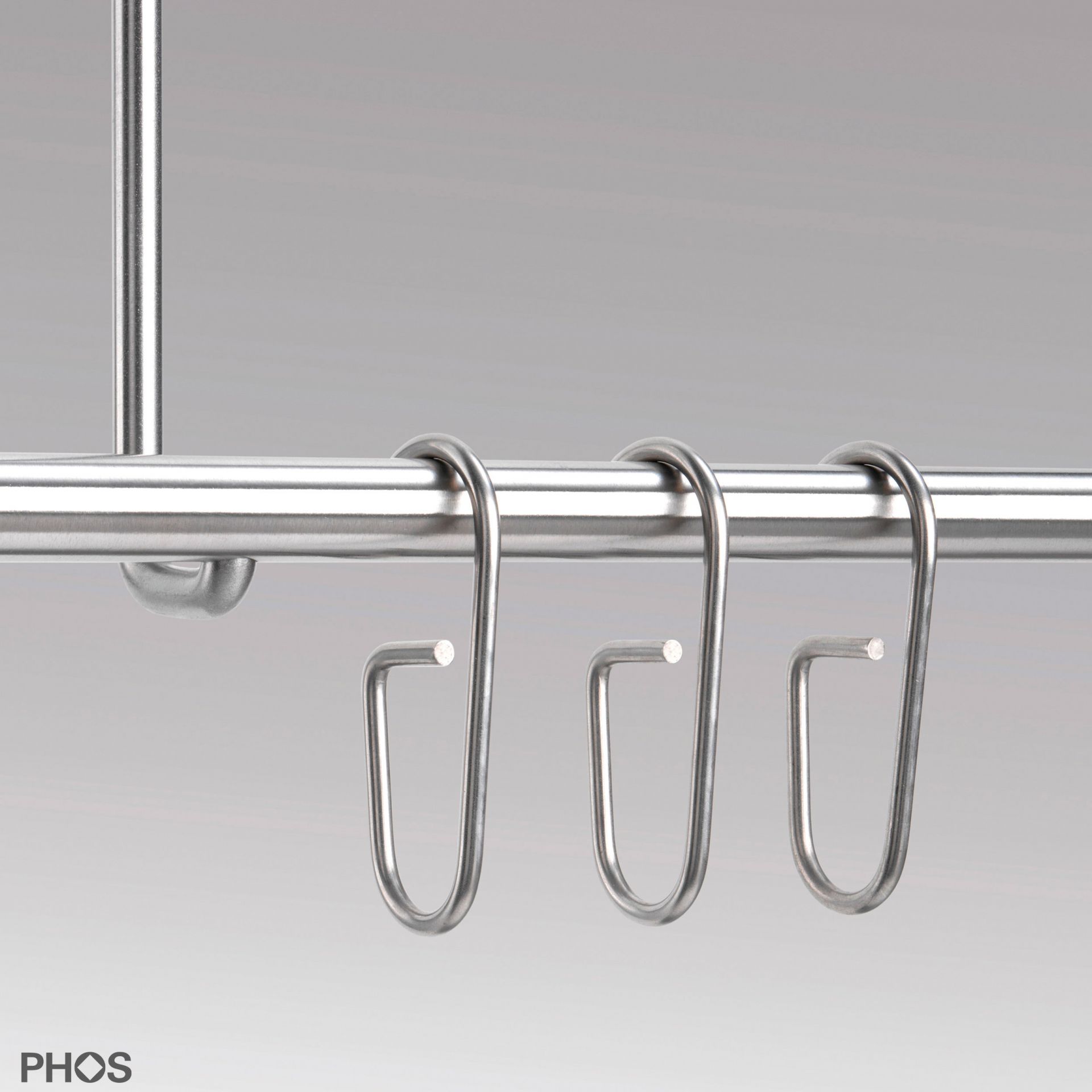 HKDSet10 Проходные крючки для штор, набор из 10 шт. для стержня ø12 мм PHOS  - Вид №3