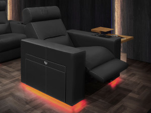 Кожаное кресло для домашнего кинотеатра