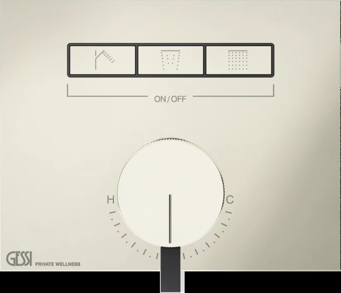Смеситель для душа 63081 720 Gessi Hi-fi НИКЕЛЬ PVD