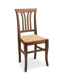 2508/p Tifernoit Стул веерообразный с соломенным сиденьем Soggiorno