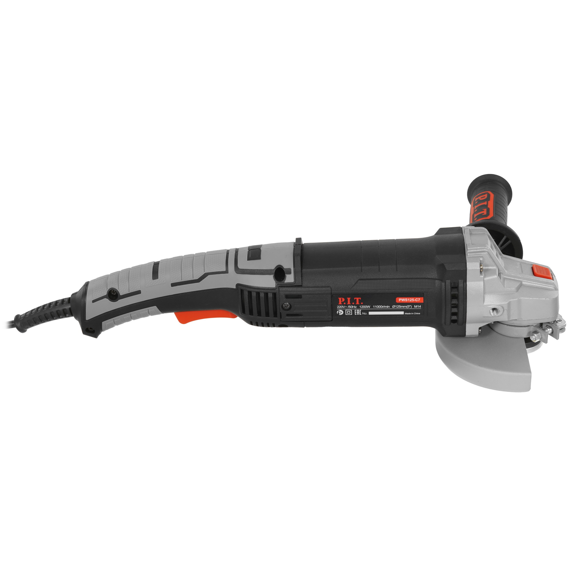 Углошлифовальная машина (УШМ) PIT PWS125-C7 МАСТЕР 8197071 STDN-0018595 - Вид №3