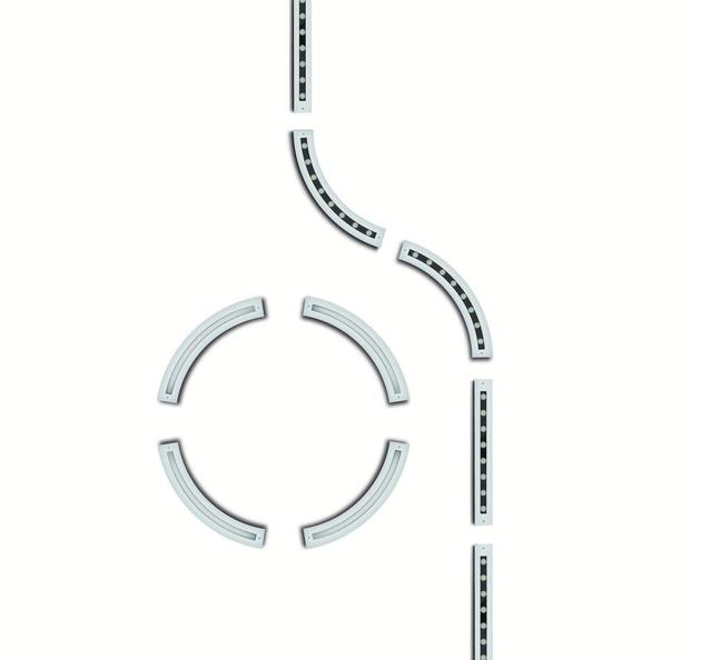 SIMES Напольные светодиодные лестницы из экструдированного алюминия для улицы Minilinear/miniround sun-id-1438622 - Вид №3