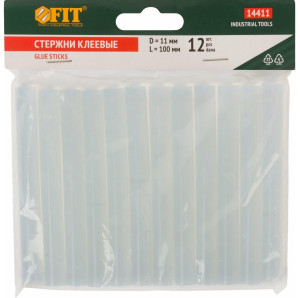 Стержни клеевые FIT 14411 белый 1309900