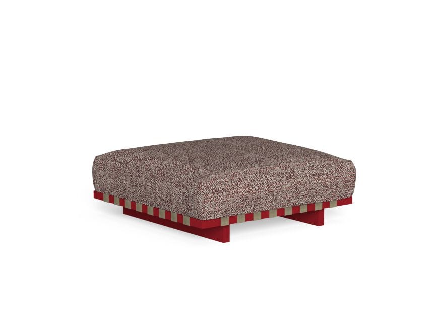 Ткань прямоугольный сад пуфик Talenti Argo-alu ARCH-00138633 - Вид №7