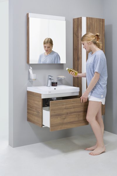 Тумба под умывальник SD 10° 550 белая Ravak X000000733 - Вид №3