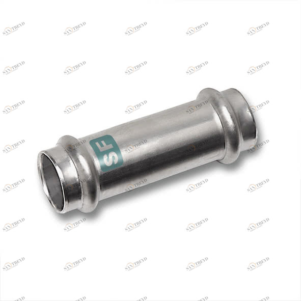 619270S35 SANHA 19270S пресс.-фит. без силикона муфта подвижная,нерж.ст. 35 мм 
