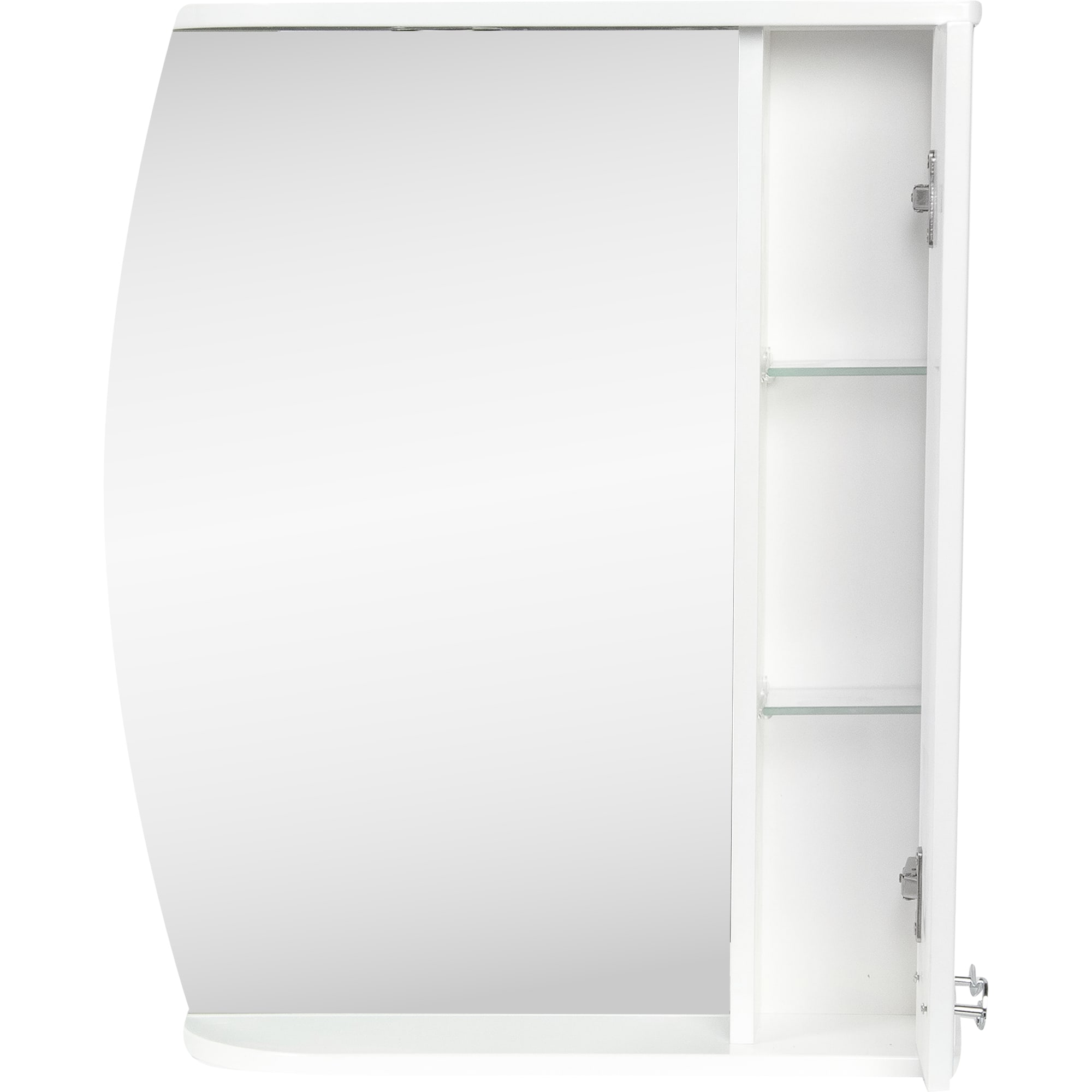 82199917 Шкаф зеркальный подвесной «» 60x72.3 см цвет белый ВЕНЕЦИЯ Santreyd - Вид №2