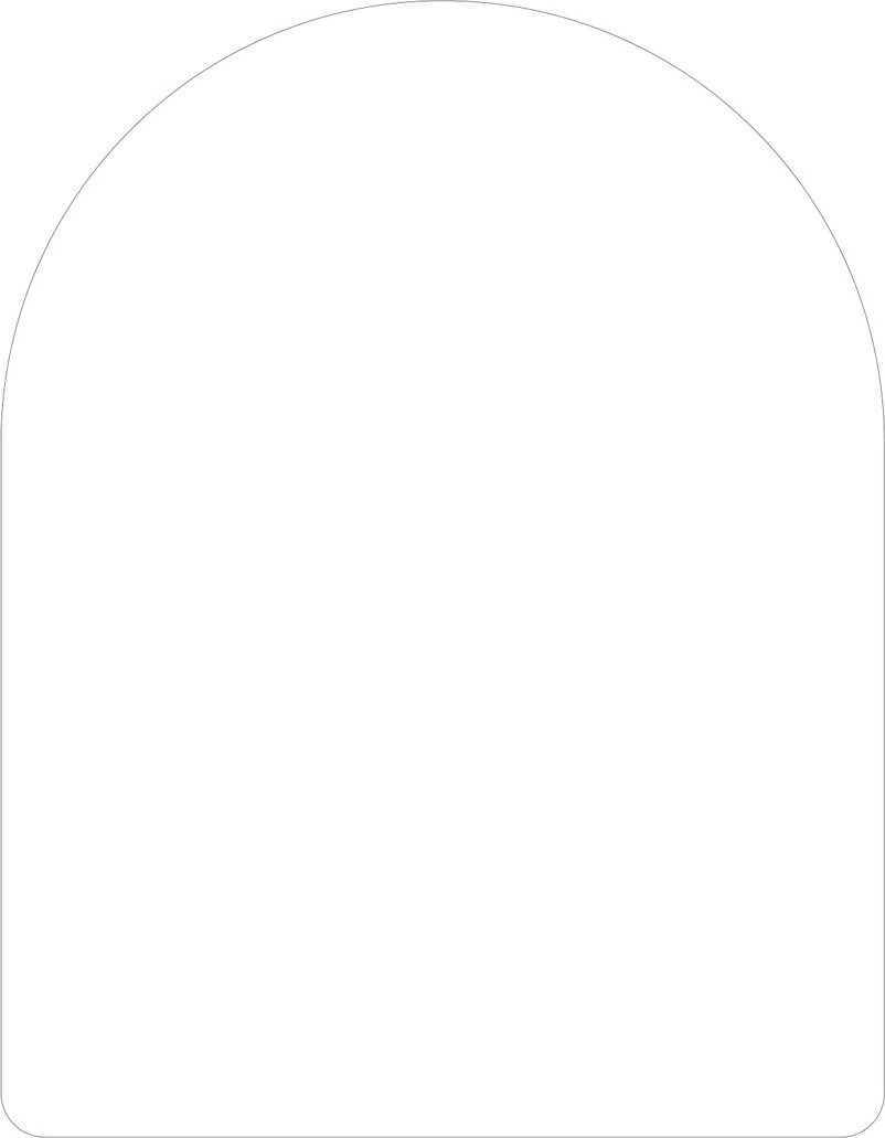 BY 0022 Зеркало со шлифованной кромкой EVOFORM Primary - Вид №1