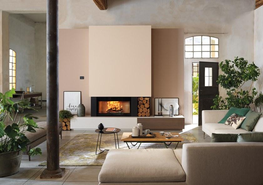 PALAZZETTI Облицовка камина кварцитом и мрамором sun-id-1462123 - Вид №2