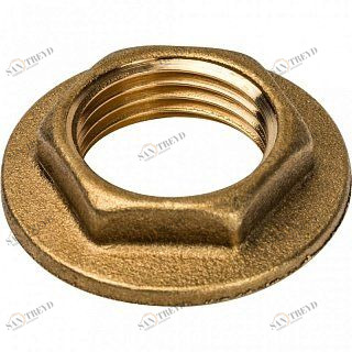 Контргайка с упором 3/4" латунь STOUT SFT0023000034