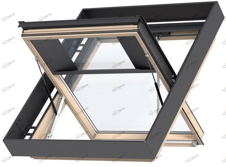 Velux Окно дымо- и теплоотвода для скатных крыш sun-id-1449948