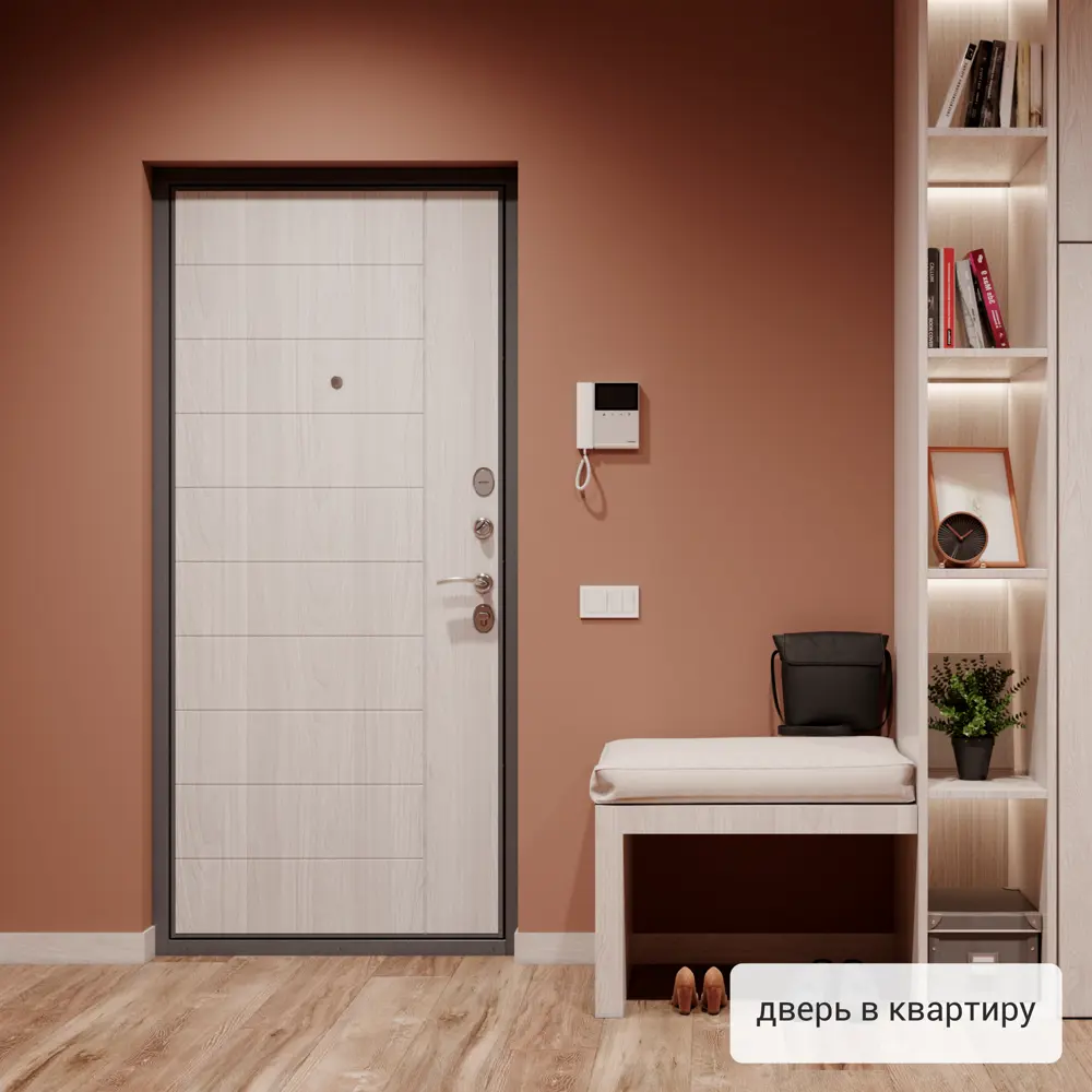 Дверь входная металлическая Вавилон 960 мм правая цвет графит TOREX STLM-2175981 - Вид №12