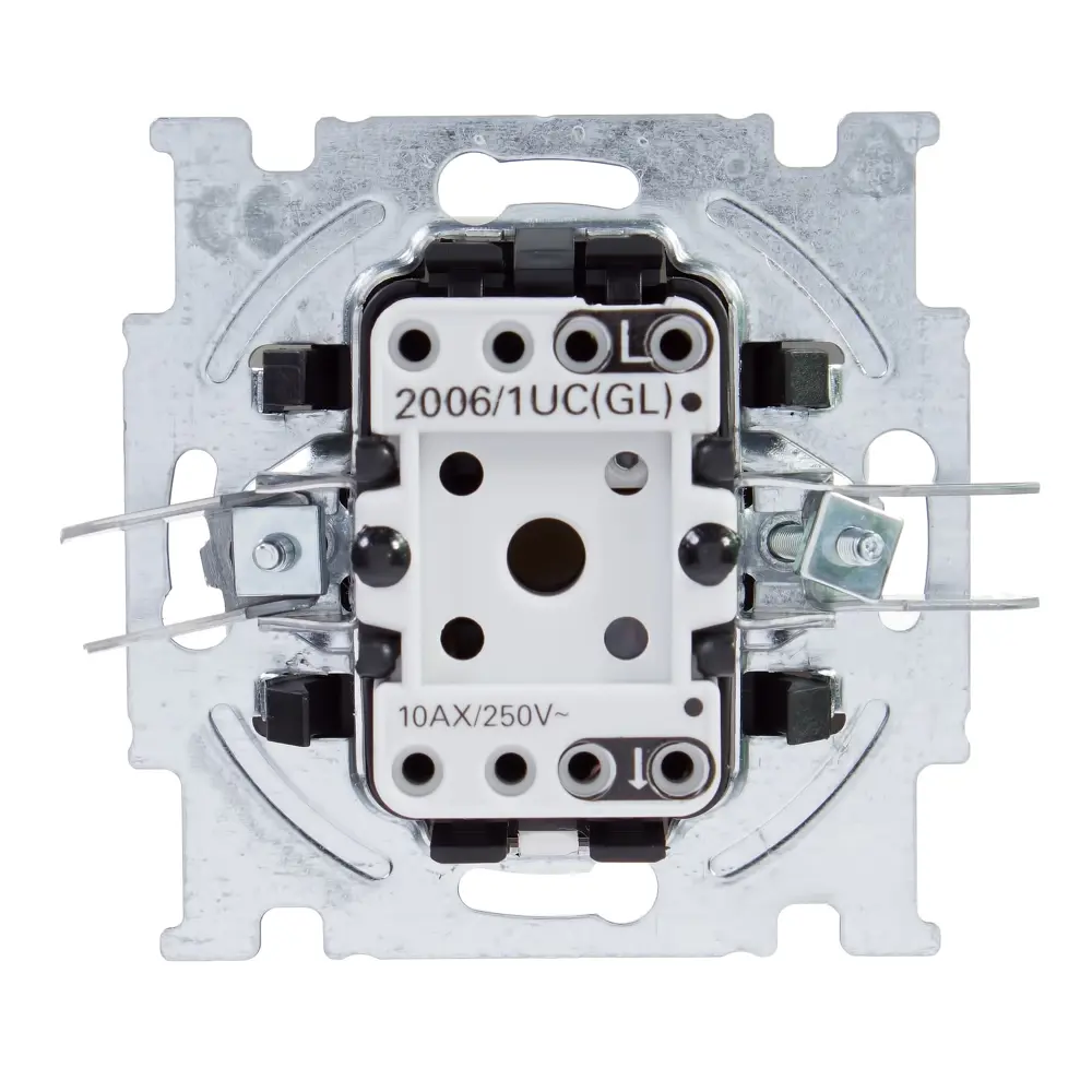 Выключатель ABB BJB Basic 55 Шале 1 клавиша цвет белый 14302966 STLM-2192311 - Вид №3