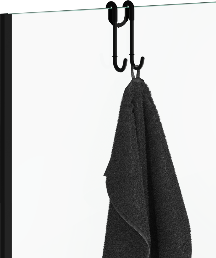 0900660 Крючок для евой двери DH 1 DECOR WALTHER ДУШ