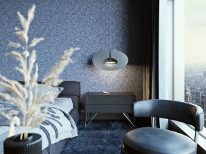 ILFARI Подвесной светодиодный светильник прямого света из анодированного алюминия Eye in the sky