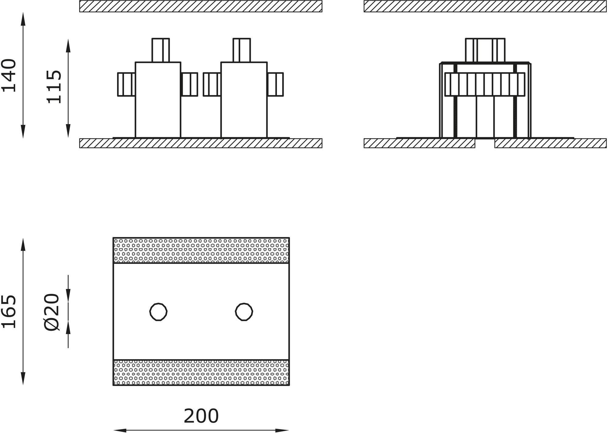 Buzzi & Buzzi Многоточечный встраиваемый алюминиевый светодиодный прожектор Iron sun-id-1414440 - Вид №1