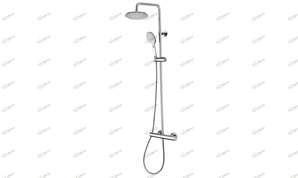 L10050 Душевая колонна AGUA Ø 210 mm - Termostatico BOSSINI 
