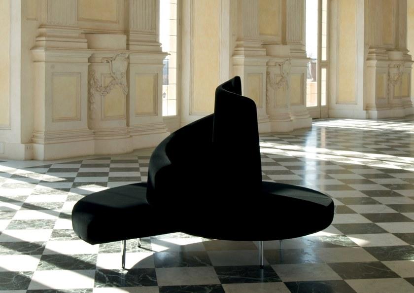 edra Изогнутый бархатный диван  Tat010  - Вид №7