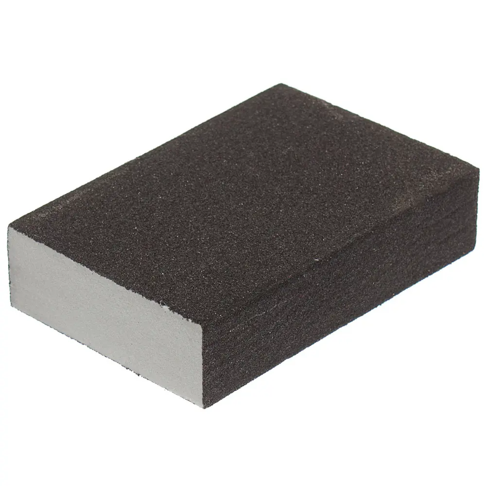 18783904 Губка шлифовальная абразивная четырехсторонняя Dexter P120 100x70x25 мм STLM-0012677 