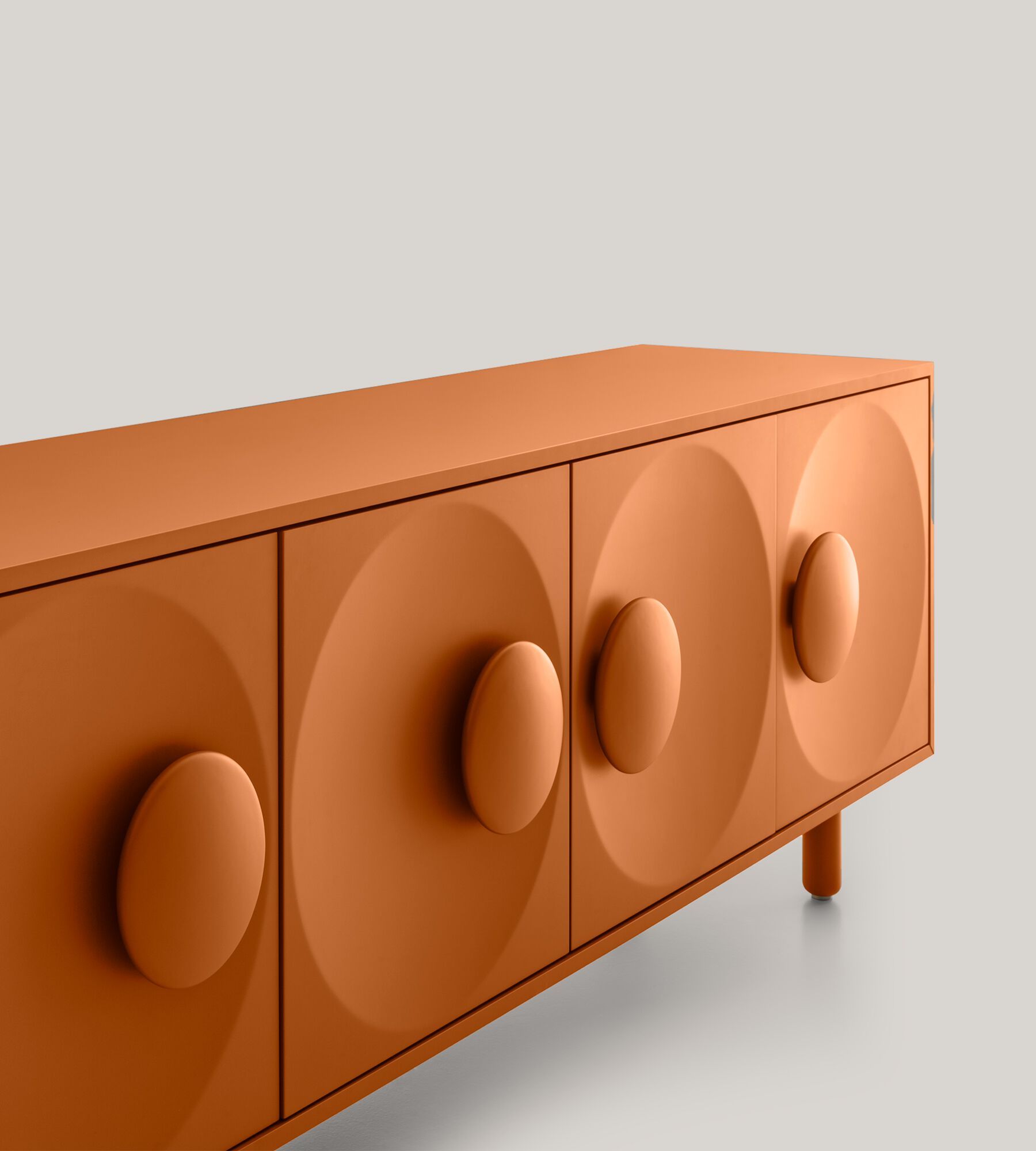 Шкаф из МДФ с распашными дверями Morica Design BARDOT 4 ANTE ARCH-00017156 - Вид №4