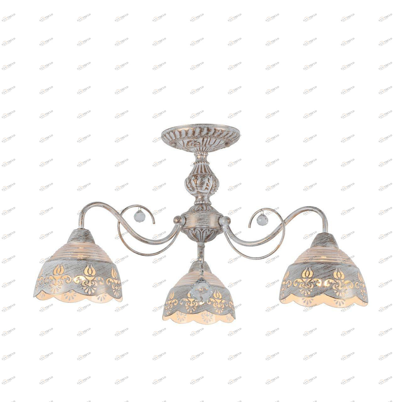 Потолочная люстра Arte Lamp Sicilia A9106PL-3WG ARTE LAMP SICILIA 109058 Бежевый