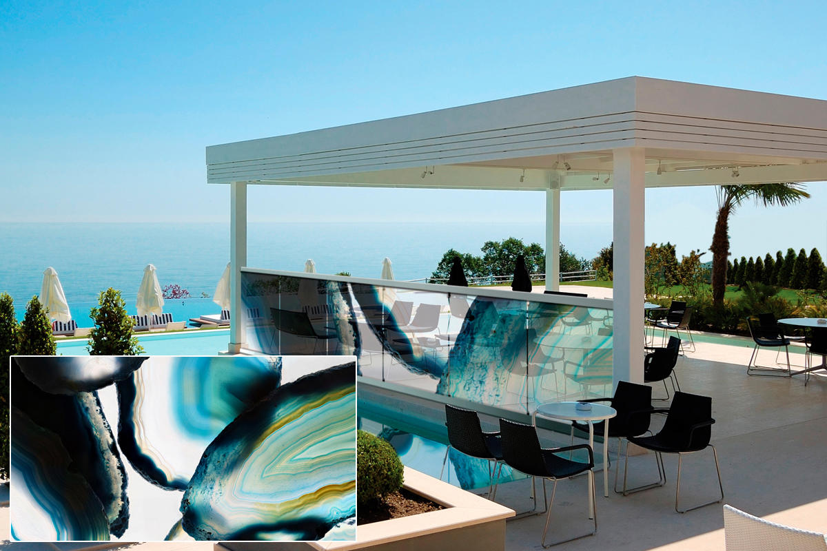 FSRT387 Зум-стекло Vivispectra с прослойкой из плетеной травы  Forms-surfaces  - Вид №18