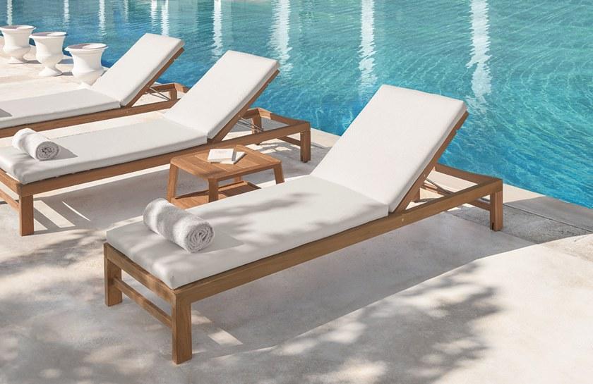 Ethimo Садовый лежак на колесиках Sand Sdle0100 - Вид №5