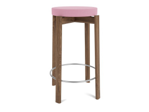 Деревянный штабелируемый стул со встроенной подушкой