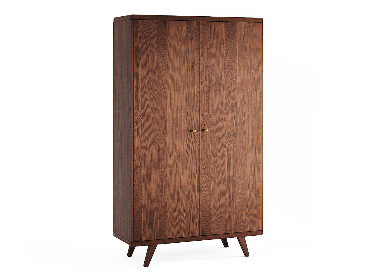 Шкаф распашной двухдверный светло-коричневый Thimon THE IDEA  210347 Коричневый  - Вид №1