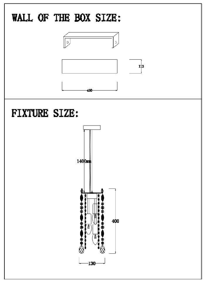 Подвесной светильник Crystal Lux Lirica SP3 Chrome CRYSTAL LUX LIRICA 139670 Золотой  - Вид №1