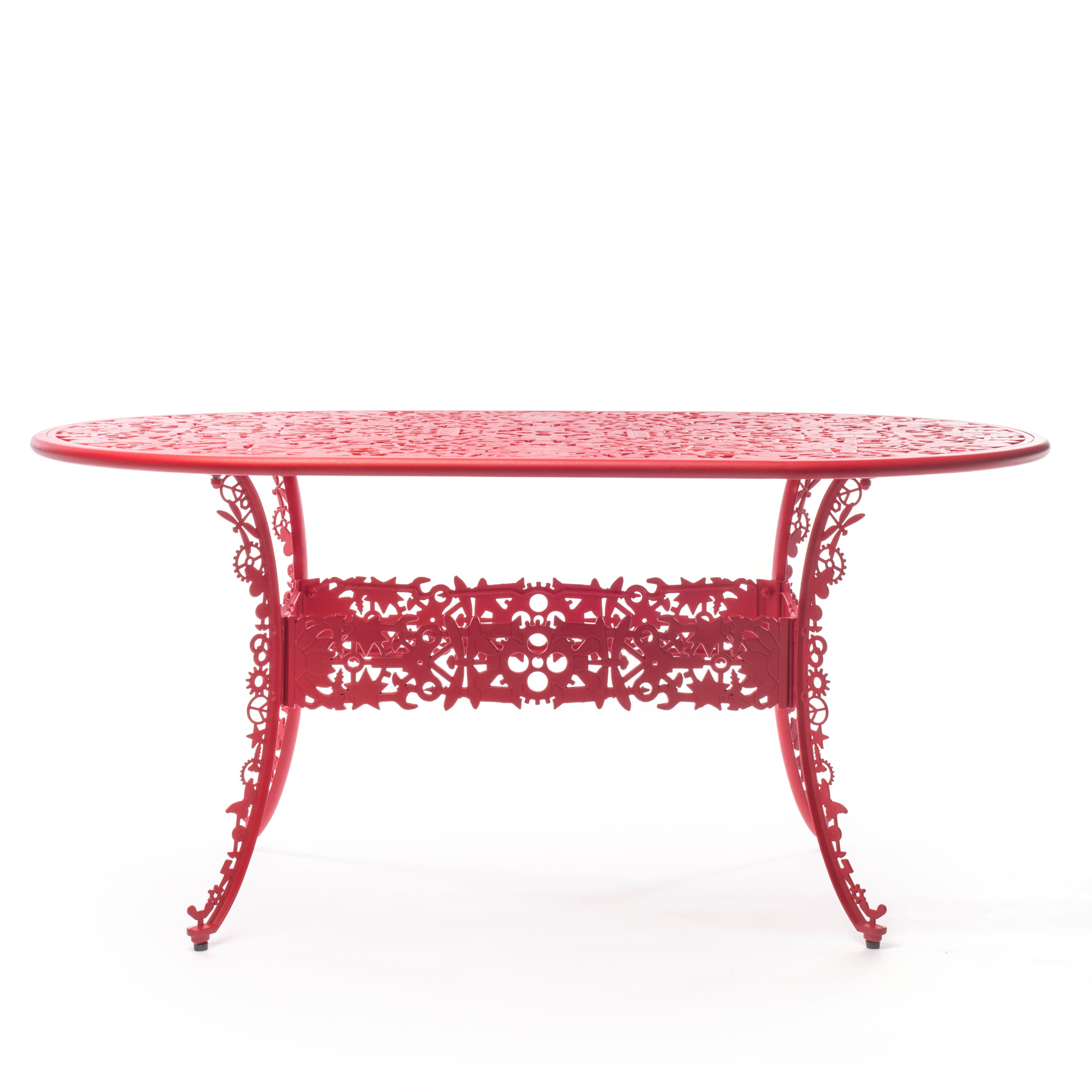 Алюминиевый овальный садовый стол Seletti Industry ARCH-00118103 - Вид №29