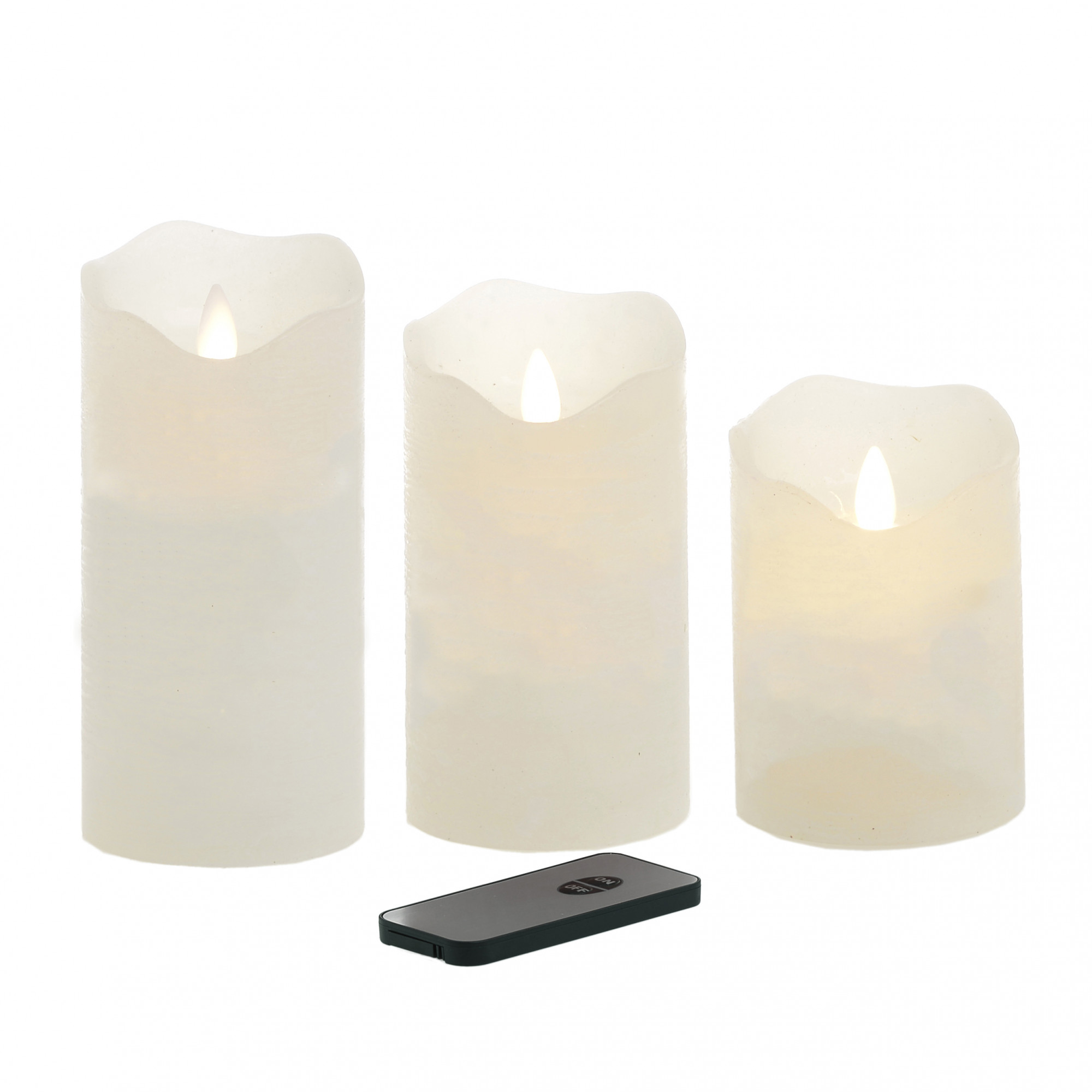 3880136.0015 ФОНАРЬ-СВЕЧА С LED, НАБОР 3 ШТ TO4ROOMS 