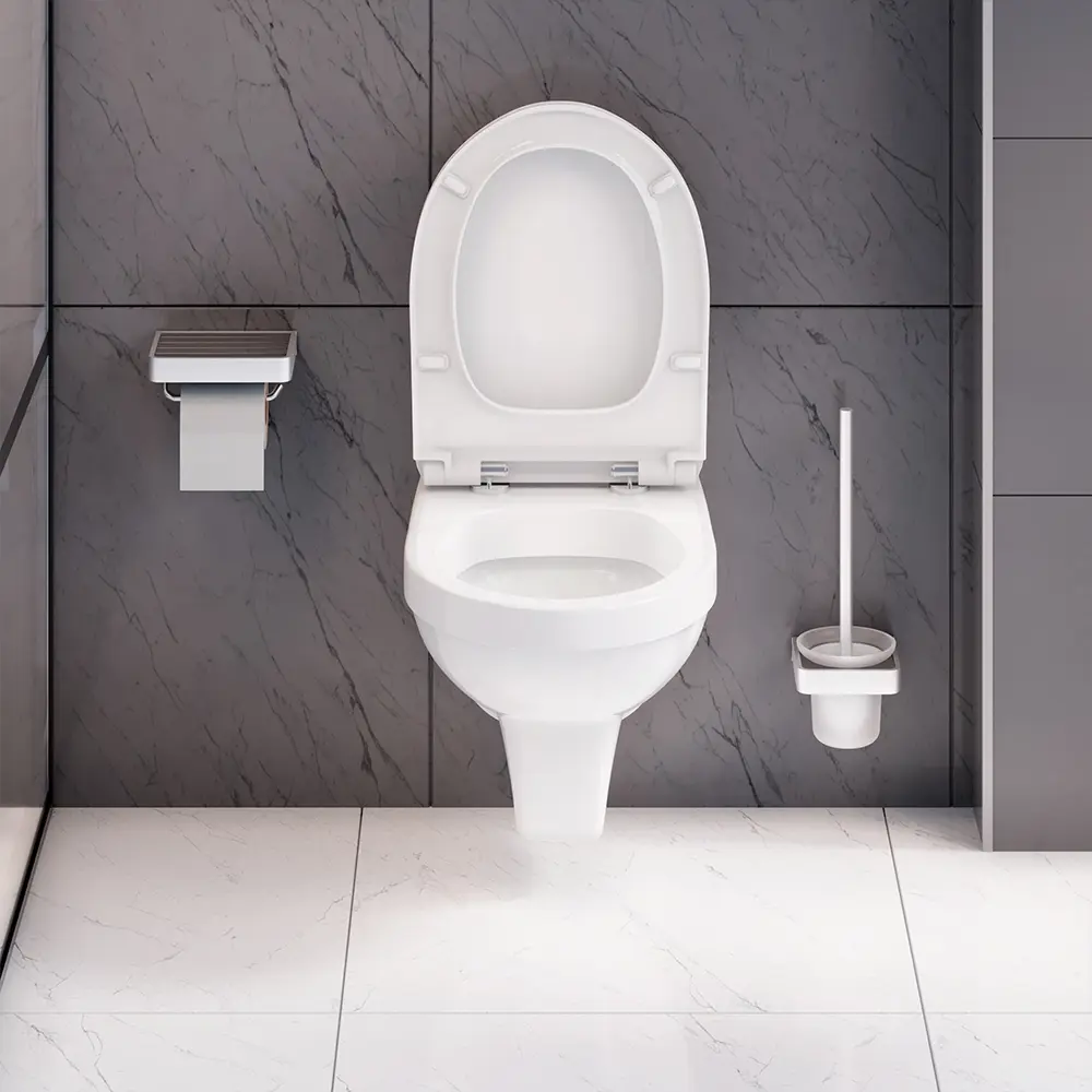 Подвесной унитаз Damixa Jupiter с микролифтом и безободковым дизайном 89413038 STLM-1572974 - Вид №5