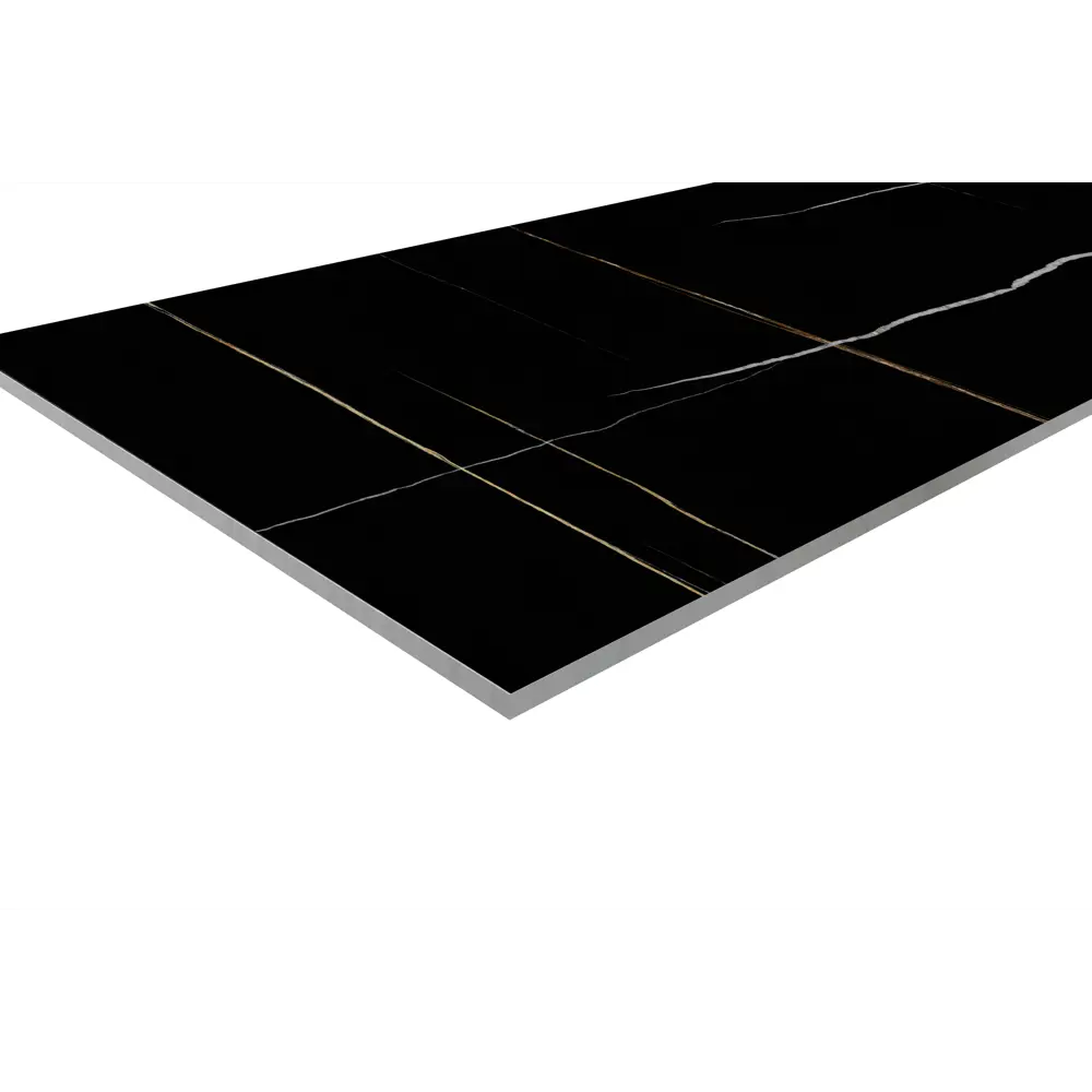 Стеновая панель Alumoart Sahara Noir Cord 48.1.4 60x0.4x120 см алюминий цвет черный камень 88887748 STLM-2138941  - Вид №1