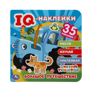 303448 "Умка" IQ-наклейки Синий трактор