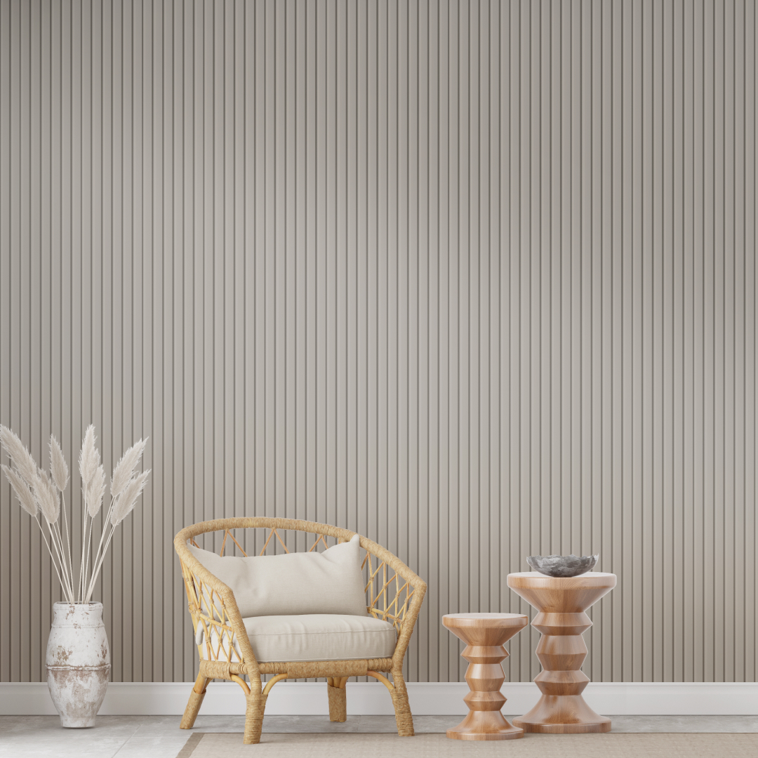 Профиль Финиш МДФ Stella Beats De Luxe Sandgrau 2700x77x16 (упак.4шт.) STSR-215 - Вид №2